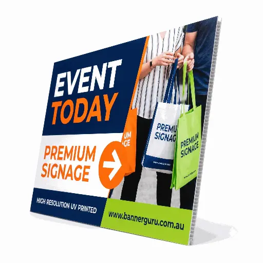 Corflute Sign - 5mm 600x1200mm 